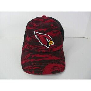 Arizona Cardinals Hat One Size Snapback Red and Black NFL Team Apparel